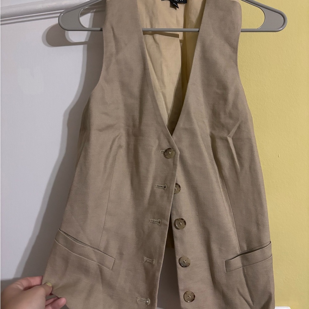 J. Crew Women's Blazer and Vest Full Set - Picture 8 of 9